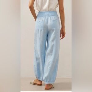 Light Blue Women's Wide Leg Pants